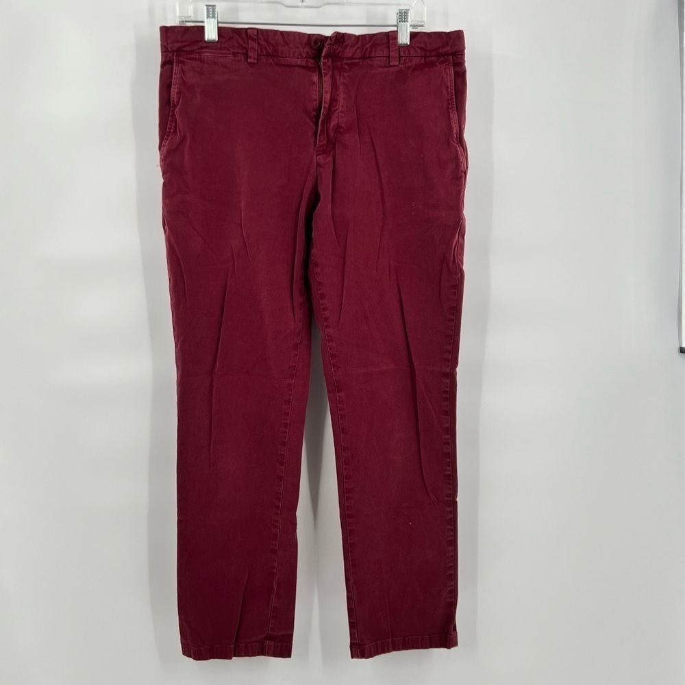 Vineyard Vines slim pant maron trousers size 8